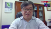 ​GS Trịnh Văn Tuyên - Viện trưởng Viện Công nghệ Môi trường, thuộc Viện Hàn lâm Khoa học Công nghệ Việt Nam phát biểu tại Tọa đàm​