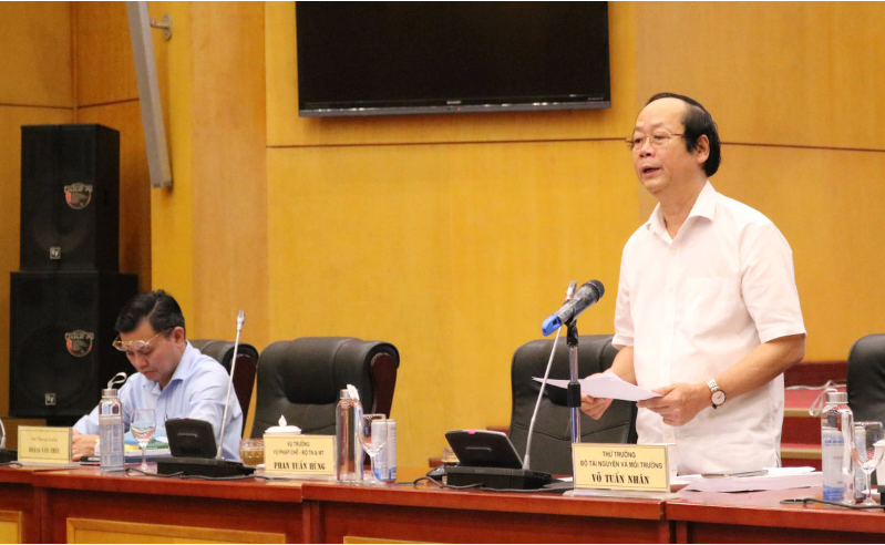 ​Thứ trưởng Võ Tuấn Nhân phát biểu chỉ đạo Hội thảo tham vấn ngày 08/7/2021.​​​​​