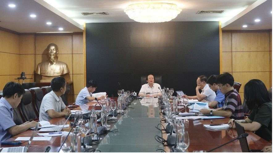 Toàn cảnh cuộc họp.