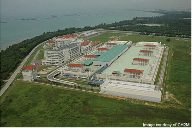 Nhà máy tái chế nước Changi (Ảnh: water-technology.net)