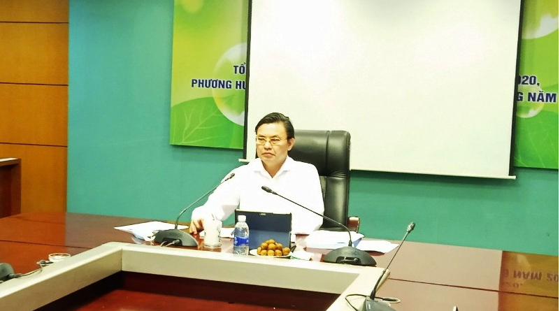 Phó Tổng cục trưởng Tổng cục Môi trường Hoàng Văn Thức chủ trì hội thảo​