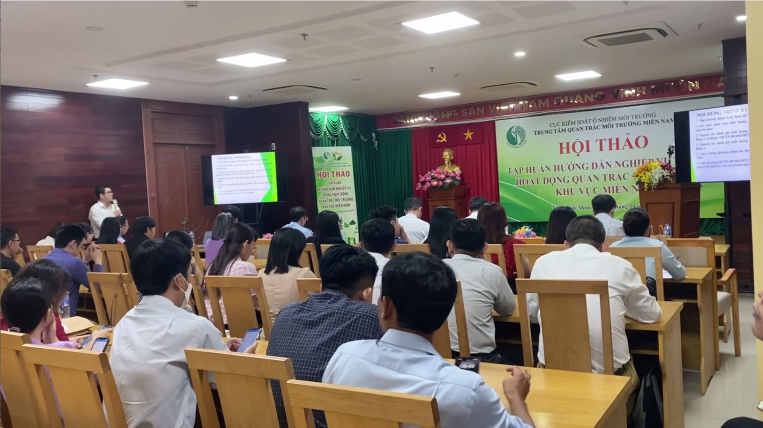 Hội thảo  “Tập huấn hướng dẫn nghiệp vụ trong hoạt động quan trắc môi trường” khu vực miền Nam